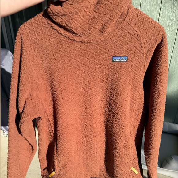 Patagonia W’a Diamond Capra Chocolate Brown Hoodie - Picture 8 of 8